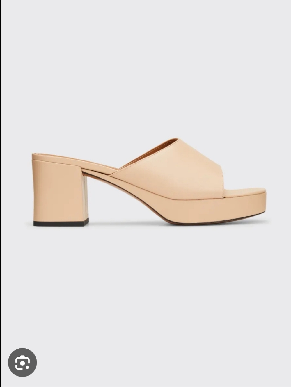 ATP Atelier Lumezzane Anthropologie Leather Slide On Block Heel Sandals 40 | 9.5